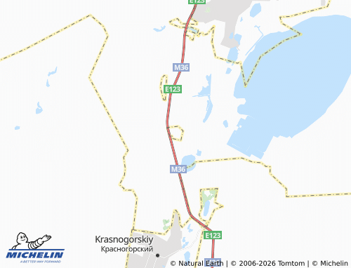 MICHELIN-Landkarte Klyuchi - ViaMichelin