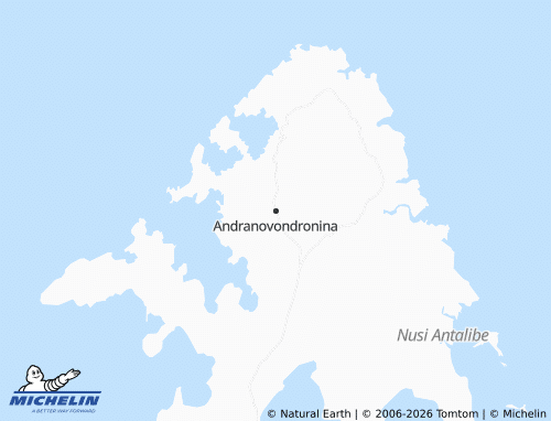 Mappa MICHELIN Andranovondronina - ViaMichelin