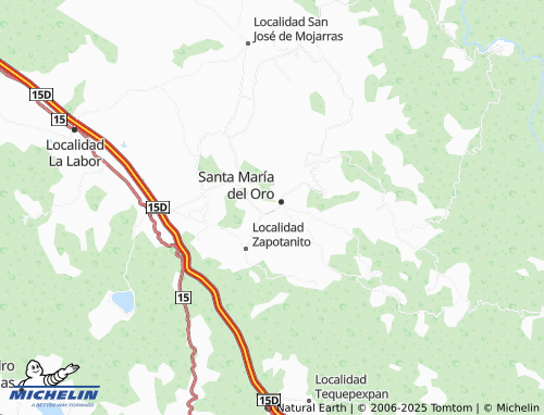 MICHELIN La Higuera map - ViaMichelin