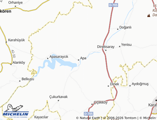 MICHELIN Apa map - ViaMichelin