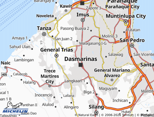 MICHELIN San Jose map - ViaMichelin