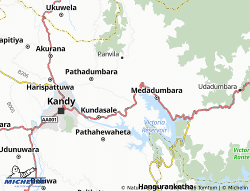 MICHELIN Malpana map - ViaMichelin