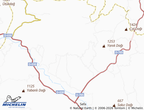 Mappa MICHELIN Marufalınca - ViaMichelin