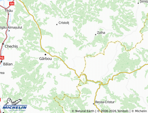 MICHELIN-Landkarte Bezded - ViaMichelin