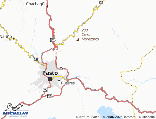 MICHELIN Duarte map - ViaMichelin