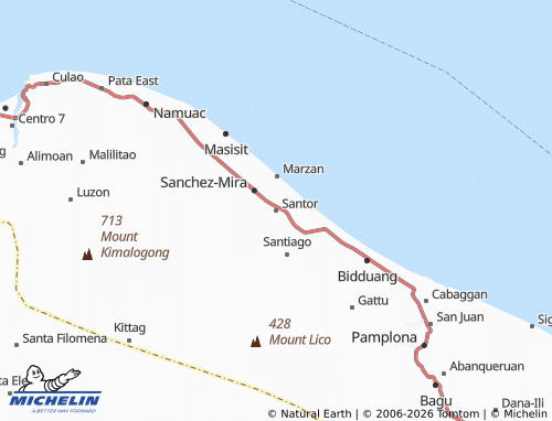Mappa MICHELIN Santor - ViaMichelin