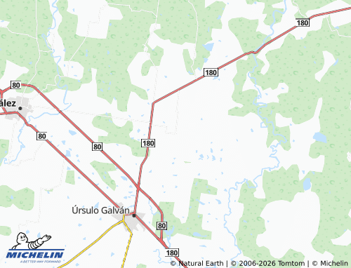 MICHELIN El Carrizal Segundo map - ViaMichelin