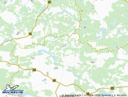 MICHELIN-Landkarte Koigu - ViaMichelin