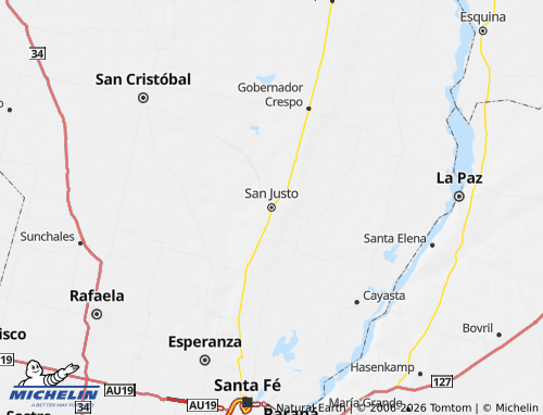 Mappa MICHELIN San Justo - ViaMichelin