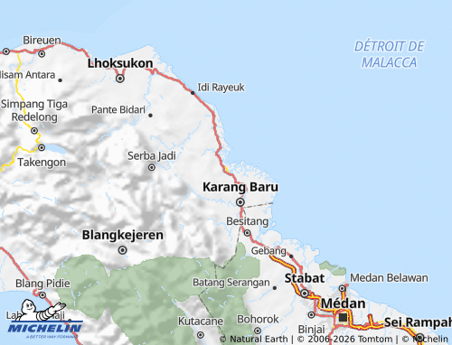 Mapa MICHELIN Langsa - ViaMichelin