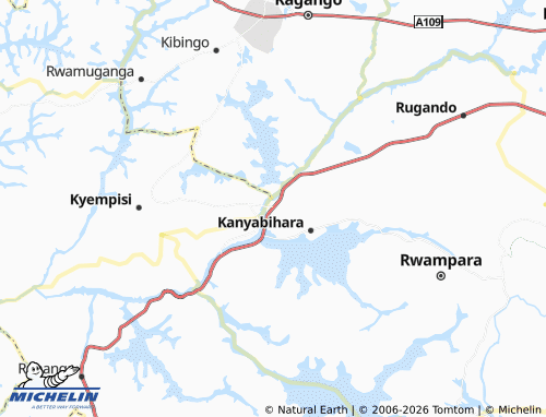 Mappa MICHELIN Karunyonyozi - ViaMichelin