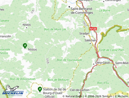 Kaart MICHELIN Esbareich - ViaMichelin