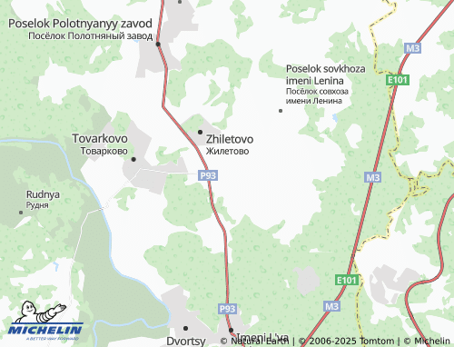 Carte MICHELIN Akatovo - ViaMichelin