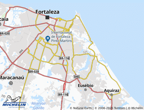 MICHELIN Cambeba map - ViaMichelin