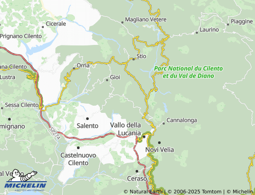 MICHELIN Cardile map - ViaMichelin