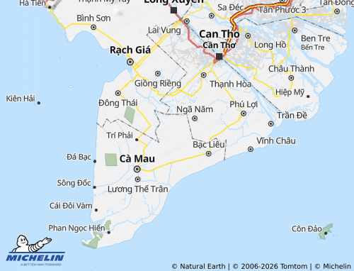 MICHELIN Phước Long map - ViaMichelin