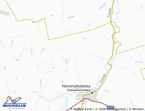 MICHELIN Ivanivske map - ViaMichelin