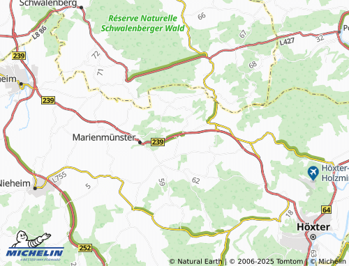 Carte MICHELIN Kleinenbreden - ViaMichelin