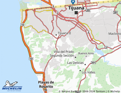 Mapa MICHELIN La Gloria - ViaMichelin