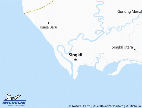 MICHELIN Suka Makmur map - ViaMichelin