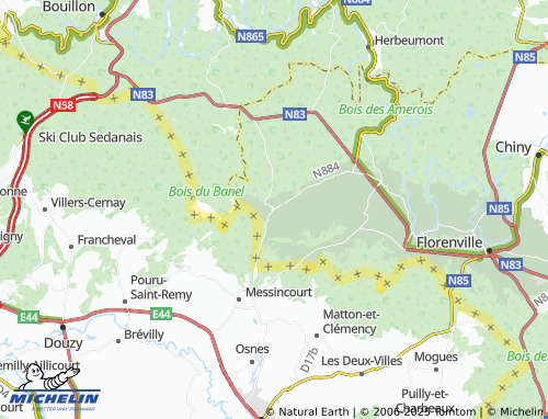 MICHELIN Muno map - ViaMichelin