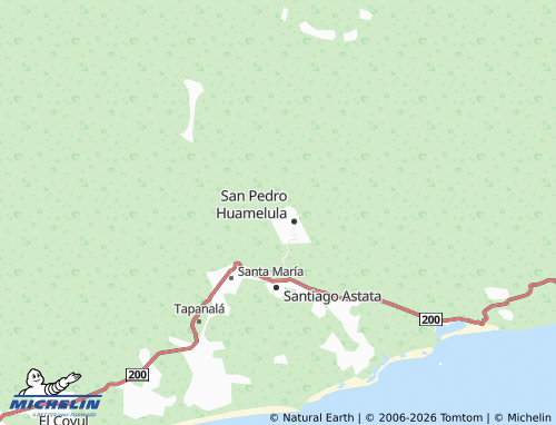 Mapa MICHELIN Santa Lucía - ViaMichelin