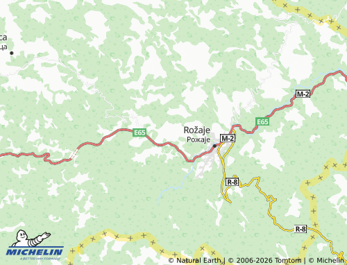 MICHELIN Seošnica map - ViaMichelin