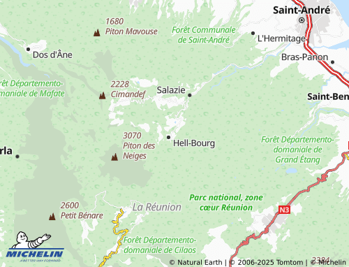 Mapa MICHELIN Bellevue - ViaMichelin