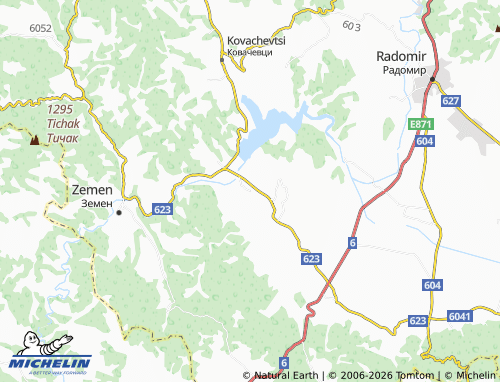 Mappa MICHELIN Kalishte - ViaMichelin