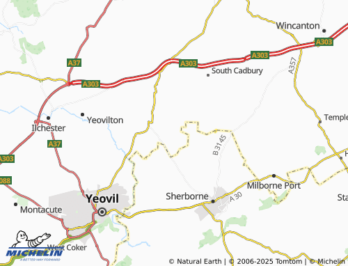 Mappa MICHELIN Rimpton - ViaMichelin