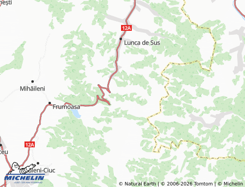 Mappa MICHELIN Făgețel - ViaMichelin