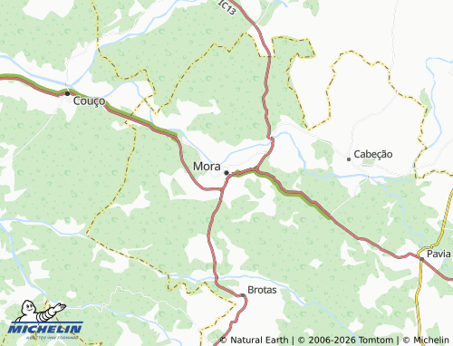 Mappa MICHELIN Mora - ViaMichelin