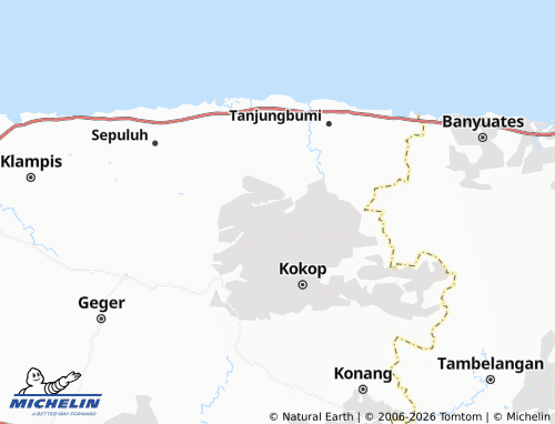 MICHELIN-Landkarte Dupok - ViaMichelin