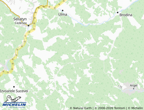 MICHELIN Ehrește map - ViaMichelin