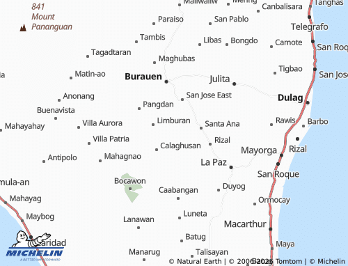 Mapa MICHELIN Caltayan - ViaMichelin