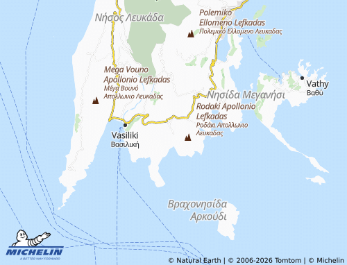 Carte MICHELIN Evgiros - ViaMichelin