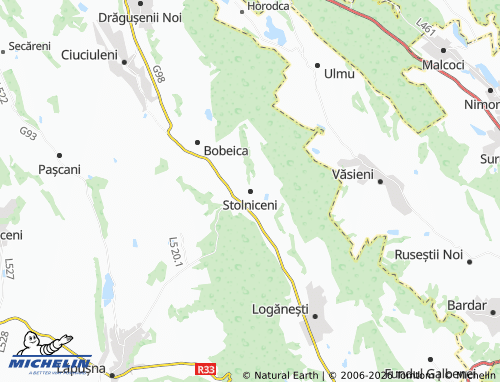 Mappa MICHELIN Stolniceni - ViaMichelin