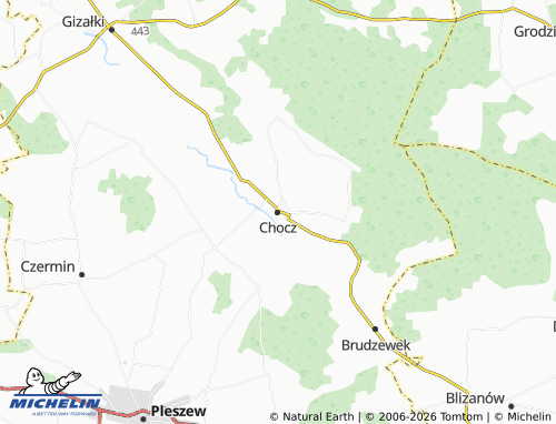 Mapa MICHELIN Chocz - ViaMichelin