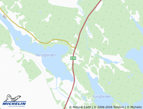 Carte MICHELIN Börjelslandet - ViaMichelin
