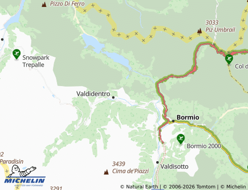 MICHELIN Pedenosso map - ViaMichelin