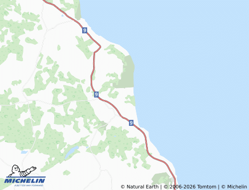 MICHELIN Rörums Strand map - ViaMichelin