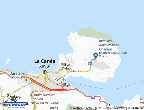 Mapa MICHELIN Kalathas - ViaMichelin