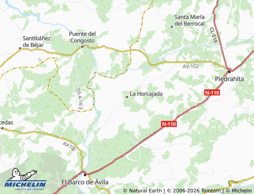 Mappa MICHELIN La Horcajada - ViaMichelin