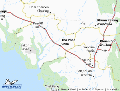 Mapa MICHELIN Tha Phae - ViaMichelin
