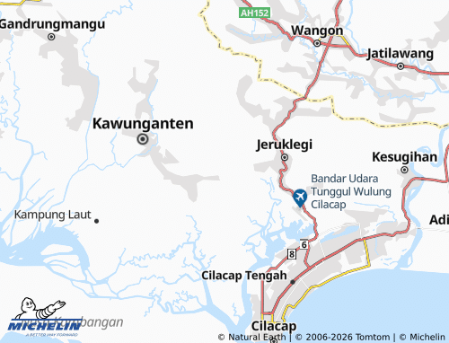 Mappa MICHELIN Sidaurip - ViaMichelin