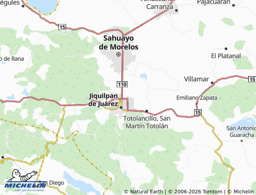MICHELIN Los Arcos map - ViaMichelin