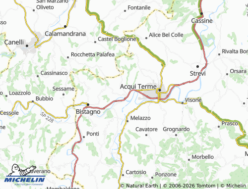 Mapa MICHELIN Terzo - ViaMichelin