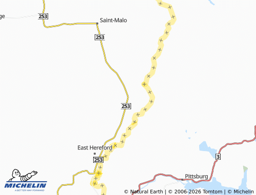 MICHELIN Saint-Venant-de-Paquette map - ViaMichelin