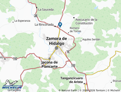 Mapa MICHELIN 20 de Noviembre - ViaMichelin