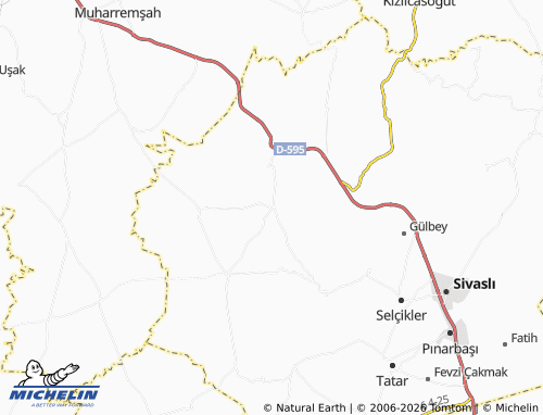 Mappa MICHELIN Samatlar - ViaMichelin